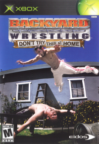 Backyard Wrestling Xbox US box art